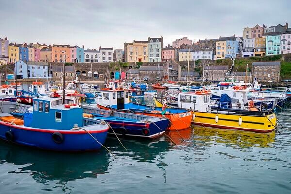 העיירה טנבי, ויילס